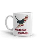 American Angler White Mug